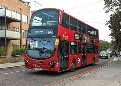 645 bus route